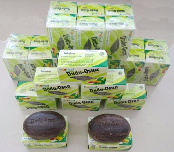 Dudu-Osun Soap Tropical Natural Black Soap 6 x 150g