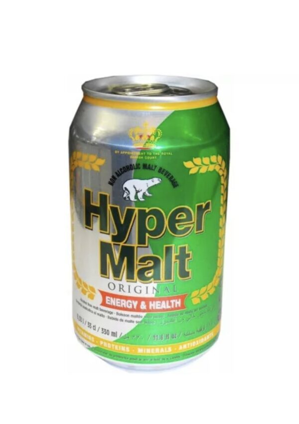 Hyper Malt Cans Non Alcoholic Malt Drink 24 x 330ml