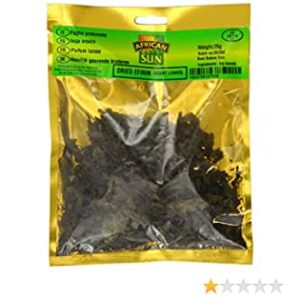 African Sun Dried Scent Leaves 25g