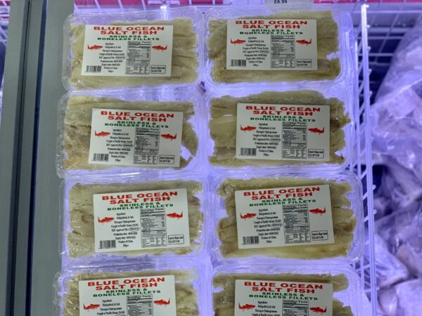 Skinless & Boneless Salt Fish 250g