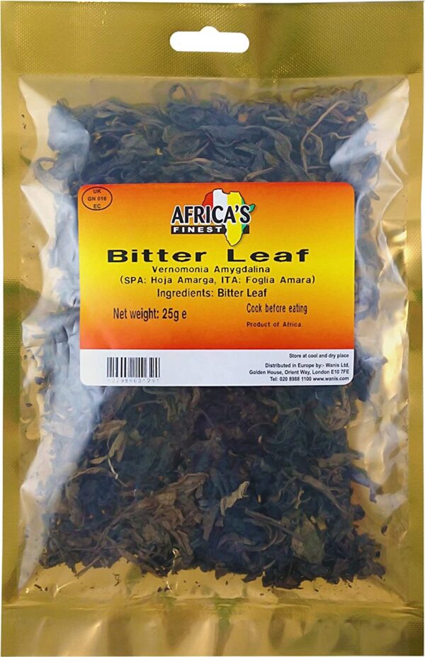 Africa's Finest Dried Bitter Leaves 25g