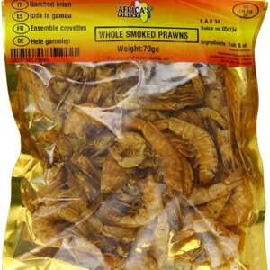 Africa’s Finest Whole Smoked Prawns 70g