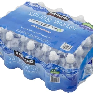 Kirkland Signature Natural Spring Water 40 × 500 mL