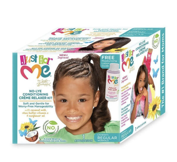 Just For Me No-lye Conditioning Créme Relaxer Kit