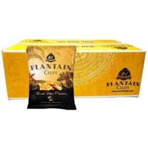 Olu Olu Plantain Chips - Yellow 60g x 24 Pack