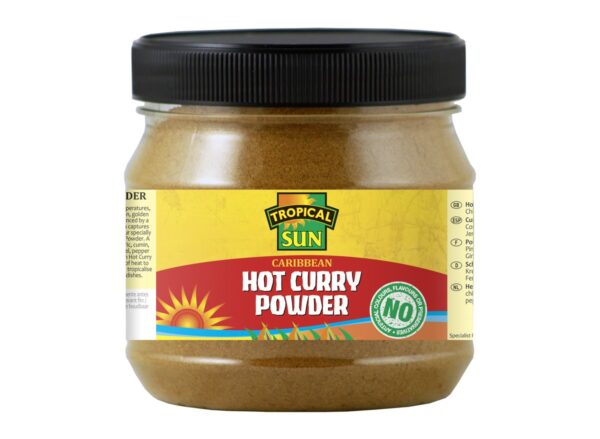 Tropical Sun Caribbean Hot Curry Powder 500g