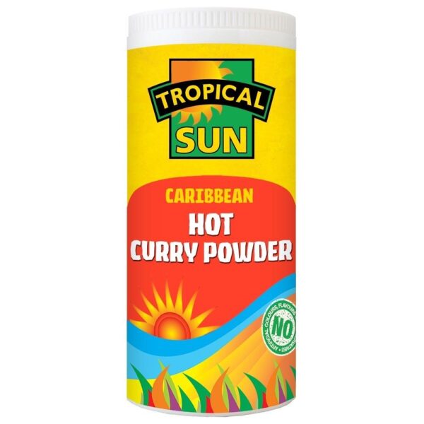 Tropical Sun Caribbean Hot Curry Powder 100g