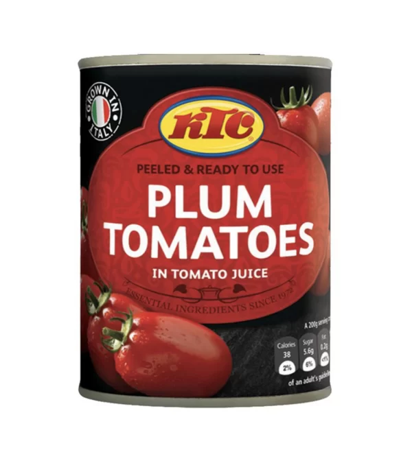 KTC Peeled Plum Tomatoes 400g x 12