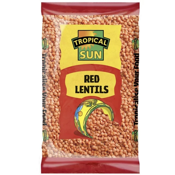 Tropical Sun Red Lentils 2kg