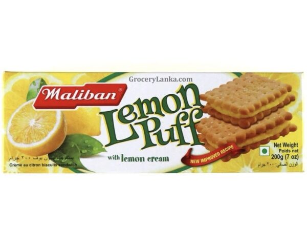 Maliban Lemon Puff 200g