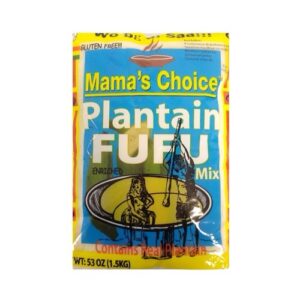 Mama’s Choice Plantain Fufu Mix 1.5kg