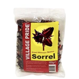 Dried Hibiscus Sorrel Flowers (Zobo Leaves) 100g