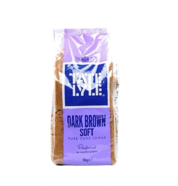 Tate + Lyle Dark Brown Soft Sugar 3kg