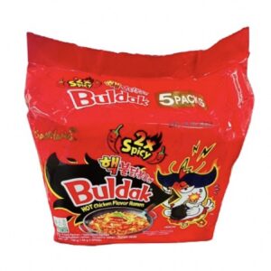 Samyang Hot Chicken Flavour Ramen/Buldak 700g (140g x 5 Packs)