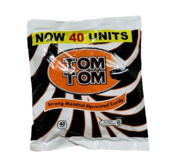 Tom Tom Menthol Flavoured Candy (40 Candies)