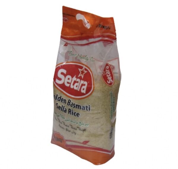 Setara Golden Basmati Sella Rice - 10kg