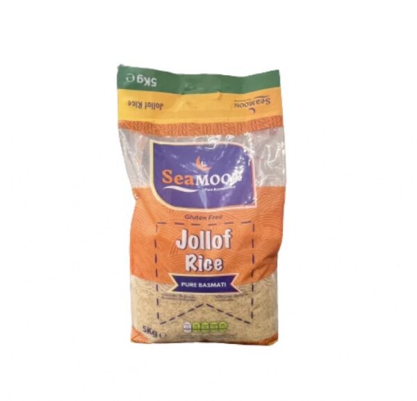 Sea Moon Jollof Rice Pure Basmati Rice 5kg