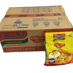 Indomie Noodles Chicken Flavour (Hungryman Size) 180g x 24