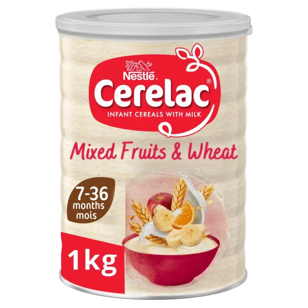 Cerelac Infant Cereals with Milk Mixed Fruits & Wheat 7 Months 1kg