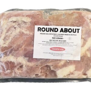 Frozen Roundabout 500g (Cleaned Veal Intestine)