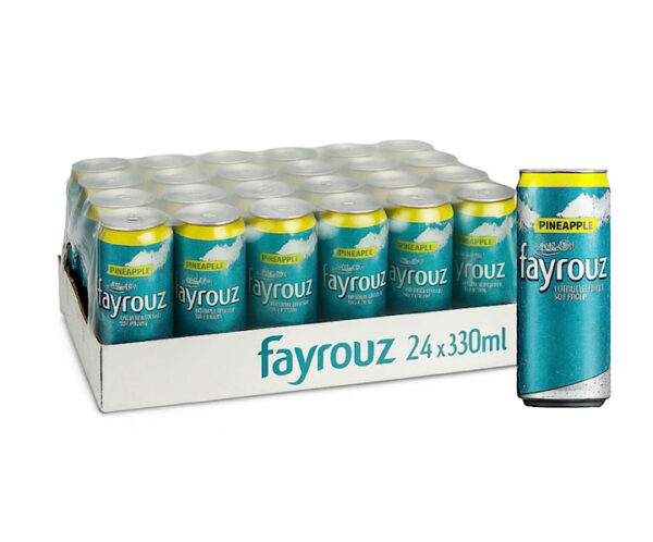 Fayrouz Pineapple Flavour Can